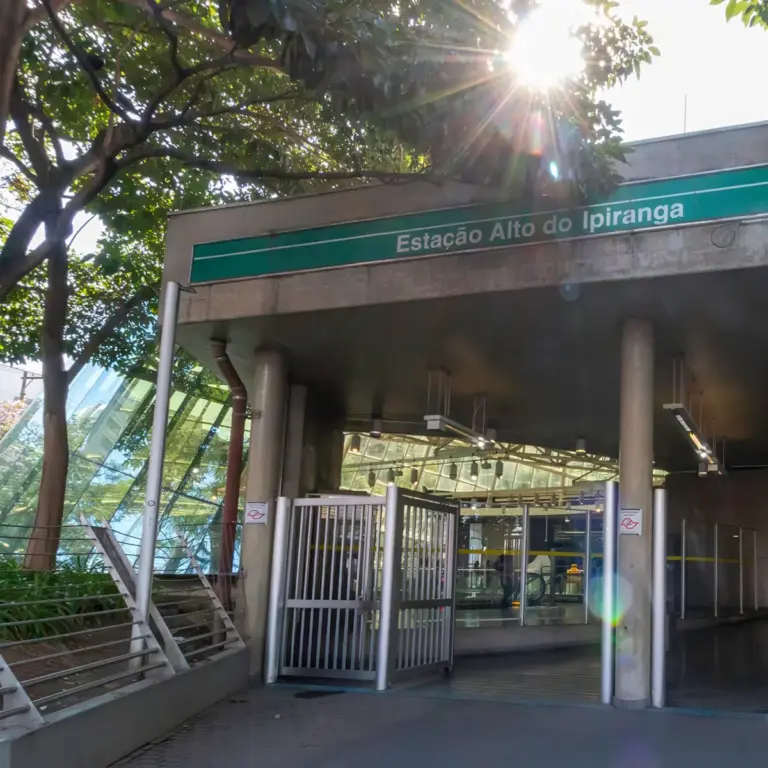 Ypy Alto Do Ipiranga 30 Estação Alto Do Ipiranga Do Metrô, Linha 2 Verde